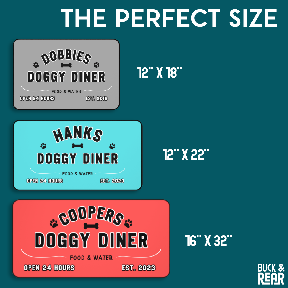 Doggy Diner Pet Feed Mat